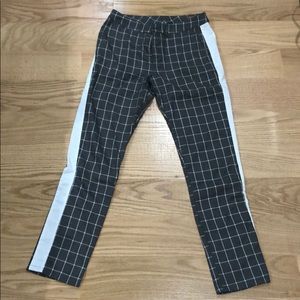 Gray window panel for that pants